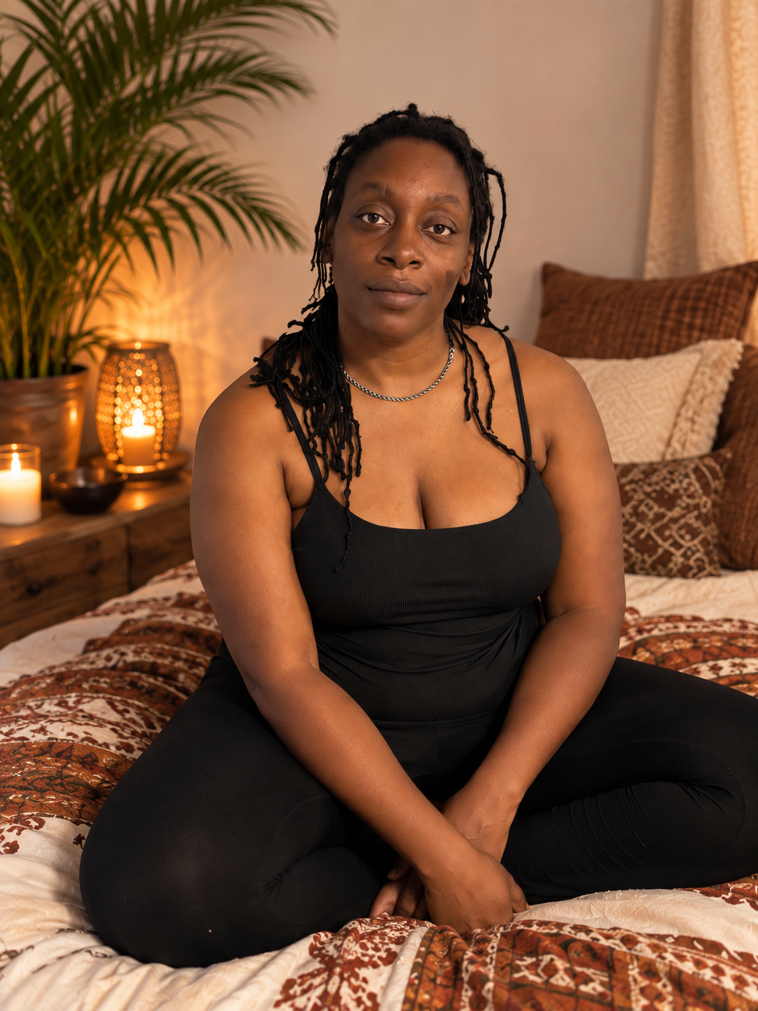 Oya, founder of PuraTouch, in a warm private setting